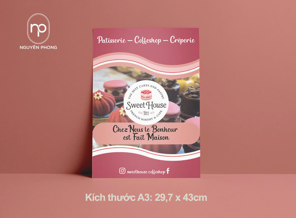 Giấy A3 phổ biến trong in catalogue